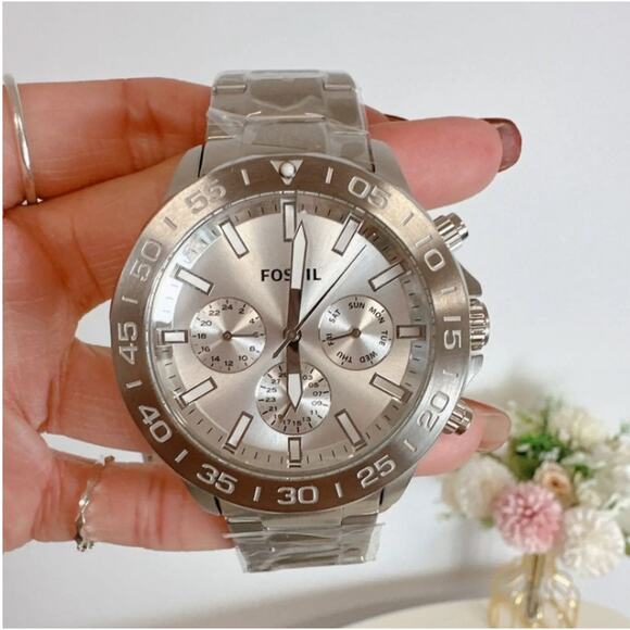 Fossil BQ2490 Bannon Multifunction Stainless Steel Watch - Picture 4 of 6